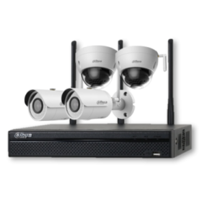 Dahua-KIT/NVR4104HS-W-S2/2-HFW1320S-W/2-HDBW1320E-W-Dubai-1080P Wi-Fi Kit